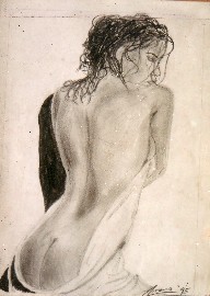 Carmen (Pencil, 35 x 50 cm), 1995